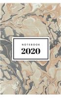 NOTEBOOK 2020 - Ruled Notebook Journal, 120 Pages, Classic Ruled Premium Notebook, Matte Cover Finish, Writing Note Taking Diary, Lined Journal (6in x 9in - 15.24cm x 22.86cm)