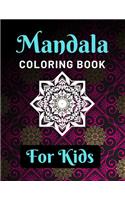 Mandala Coloring Book for Kids