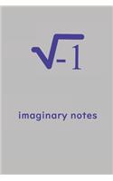 Imaginary notes - imaginary number, square root negative one - funny hilarious geek gift
