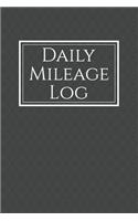 Daily Mileage Log