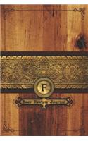 F Beer Review Journal: Beer Review Dossier Diary - Log Book For Craft Beer Lovers - A Beer Tasting Journal - Present for Beer Lovers