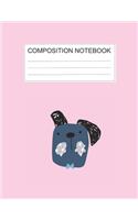 Composition notebook: Ruled (8.5 x 11 in), 110 Pages: Diary Book For Girl, Journal Notebook For Kids, Writing Journal Lined, Cute Pets (8.5 x 11 in), 110 Pages