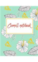 Cornell notebook: Note Taking Notebook, For Students, Writers, school supplies list, Notebook 8.5" x 11"- 120 Pages