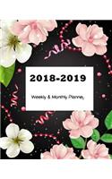 2018-2019 Weekly And Monthly Planner