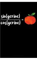 Funny Trigonometry Journal: Lined Page Notebook for Math Nerds, Teachers, Professors, Geeks