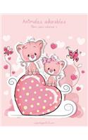 Animales adorables libro para colorear 2: (2 Animales Adorables)