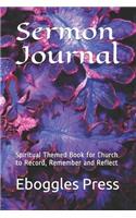 Sermon Journal