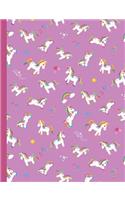 Unicorn Rainbow Notebook