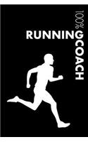 Running Coach Notebook: Blank Lined Running Journal for Coach and Runner