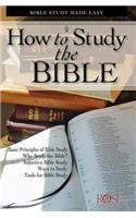 How to Study the Bible (pack of 5)