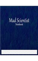 Mad Scientist Notebook: 1/3" Isometric Graph Paper Ruled