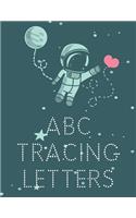 ABC Tracing Letters: Letter Tracing Practice Book For Preschoolers, Kindergarten (Printing For Kids Ages 3-5)(5/8" Lines, Dotted)