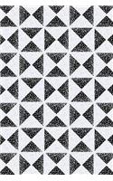 Journal Notebook Triangles With Dots Pattern 11