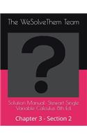 Solution Manual: Stewart Single Variable Calculus 8th Ed.: Chapter 3 - Section 2