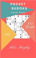 Pocket X-Sudoku: Level Easy 100 Puzzles(1 Level Easy)