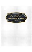 Octagon Graph Paper Notebook 1/4 Inch