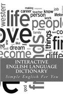 Interactive English Language Dictionary