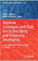 Algebraic Techniques and Their Use in Describing and Processing Uncertainty