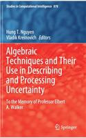 Algebraic Techniques and Their Use in Describing and Processing Uncertainty