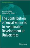 The Contribution of Social Sciences to Sustainable Development at Universities