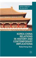 Korea-China Relations in History and Contemporary Implications