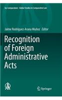 Recognition of Foreign Administrative Acts