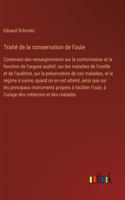 Traité de la conservation de l'ouïe