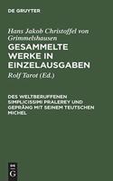 Gesammelte Werke in Einzelausgaben, Des Weltberuffenen Simplicissimi Pralerey und Gepräng mit seinem Teutschen Michel