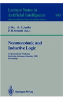 Nonmonotonic and Inductive Logic