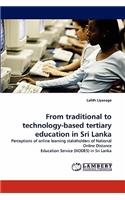 From traditional to technology-based tertiary education in Sri Lanka