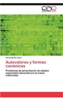 Autovalores y formas canónicas