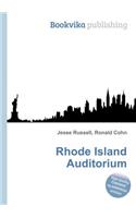 Rhode Island Auditorium