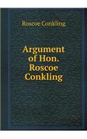 Argument of Hon. Roscoe Conkling