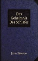 Das Geheimnis Des Schlafes