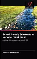 Ścieki i wody ściekowe w korycie rzeki musi