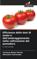 Efficienza delle dosi di azoto e dell'ombreggiamento nella coltivazione del pomodoro
