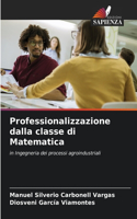Professionalizzazione dalla classe di Matematica