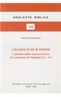 L'Elogio Di Se' in Cristo