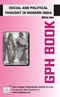 MPSE-004 Social And Political Thought In Modern India