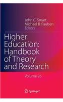 Higher Education: Handbook of Theory and Research