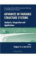 Advances in Variable Structure Systems: Analysis, Integration and Application - Proceedings of the 6th IEEE International Workshop on Variable Structure Systems