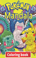 Pokemon Mandala Coloring Book