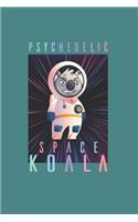Psychodelic Space Koala Psychonaut