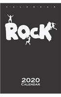 Climbing Bouldering Rock Calendar 2020