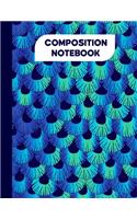 Mermaid composition notebook