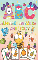 ABC Alphabet Animals and Fruit