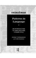 Patterns in Language: Stylistics for Students of Language and Literature