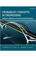 Probability Concepts in Engineering: Emphasis on Applications to Civil and Environmental Engineering, 2e Instructor Site: Emphasis on Applications to Civil and Environmental Engineering, 2e Instructor Site
