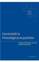 Constraints in Phonological Acquisition
