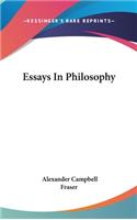 Essays In Philosophy